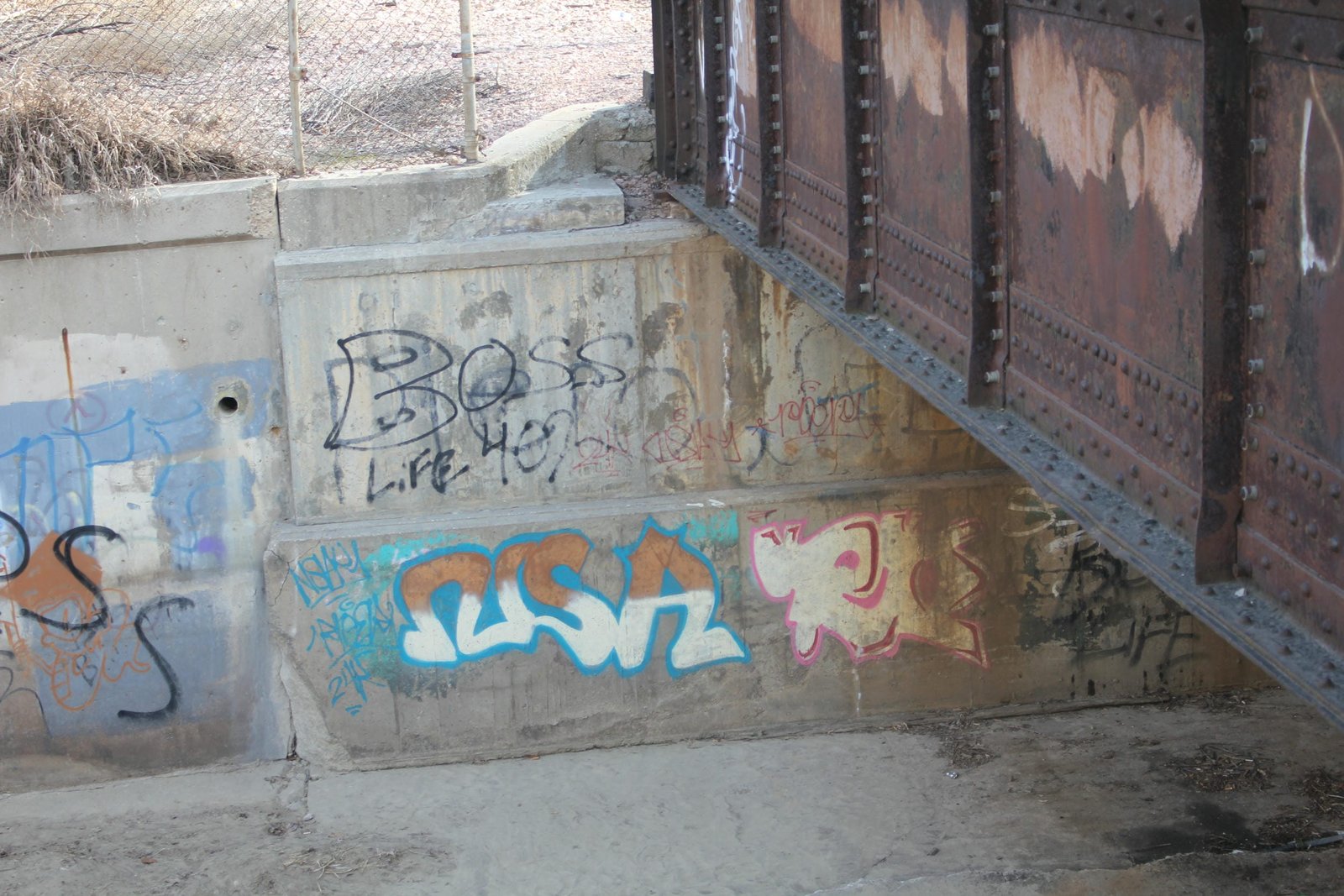 West abutment